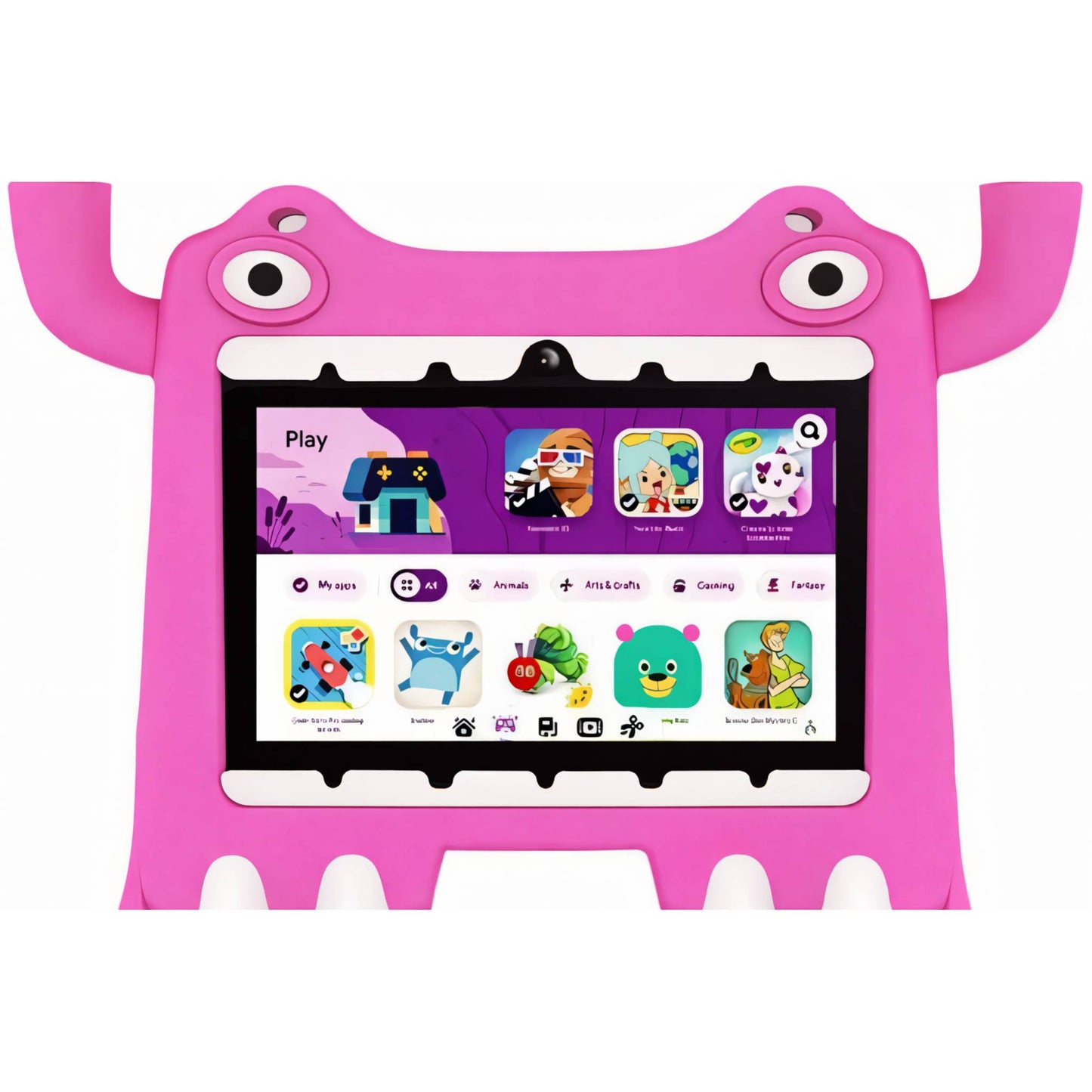 Oteeto Tab 73 Kids Play and Learn, Smart all in one Tablet PC 7 inch Display | 128GB with 6GB of RAM